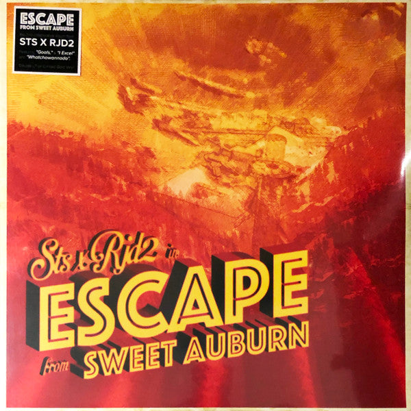 STS (7) X RJD2 : Escape From Sweet Auburn (2xLP, Album, RSD, Gol)