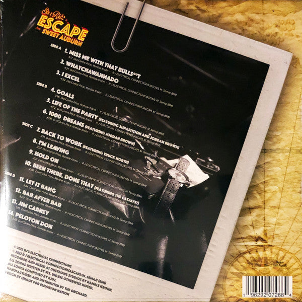 STS (7) X RJD2 : Escape From Sweet Auburn (2xLP, Album, RSD, Gol)