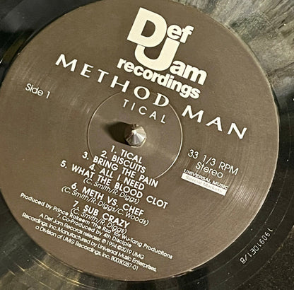 Method Man : Tical (LP, Album, Club, RE, RP, Gol)