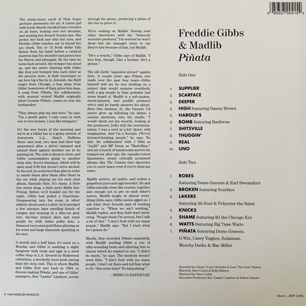 Freddie Gibbs & Madlib : Piñata '64 (LP, Album, Ltd, RE, Sky)