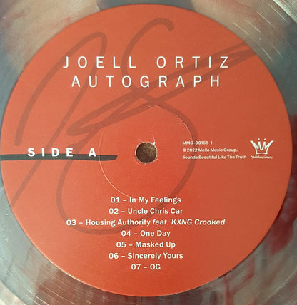 Joell Ortiz : Autograph (LP, Album, Blo)
