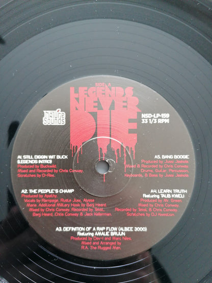 R.A. The Rugged Man : Legends Never Die (2xLP, Album)