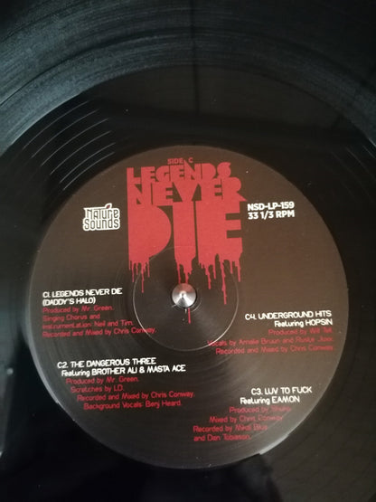 R.A. The Rugged Man : Legends Never Die (2xLP, Album)