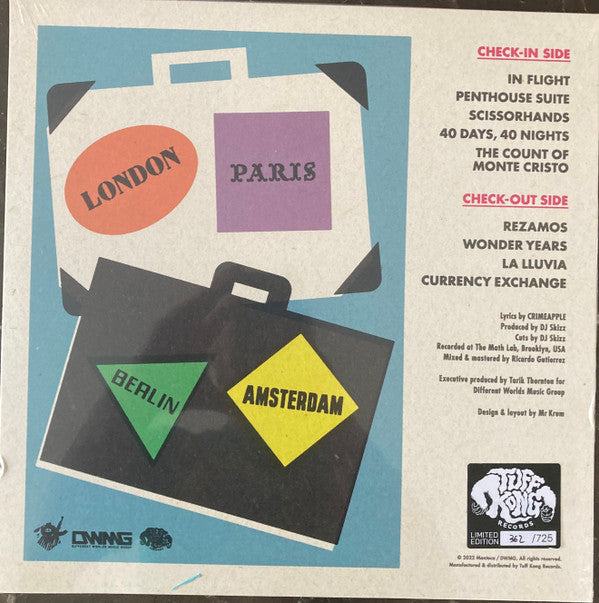 Crimeapple X DJ Skizz : Breakfast In Hradec  (LP, Ltd, Num, Pin)