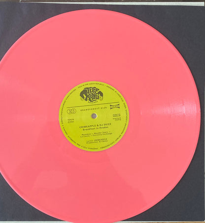 Crimeapple X DJ Skizz : Breakfast In Hradec  (LP, Ltd, Num, Pin)