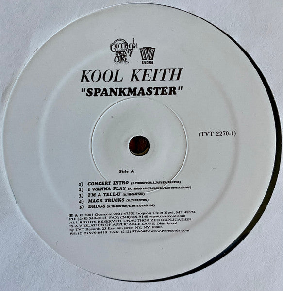 Kool Keith : Spankmaster (2xLP, Album)