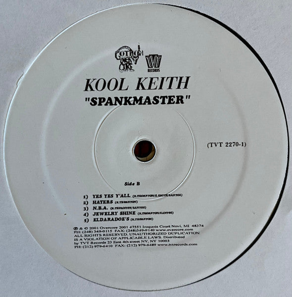 Kool Keith : Spankmaster (2xLP, Album)