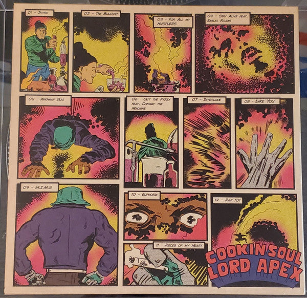 Cookin' Soul Presents  Lord Apex : Off The Strength (LP, Album, Ltd, Pur)