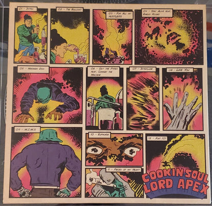 Cookin' Soul Presents  Lord Apex : Off The Strength (LP, Album, Ltd, Pur)