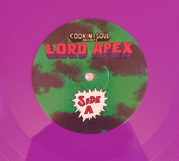 Cookin' Soul Presents  Lord Apex : Off The Strength (LP, Album, Ltd, Pur)