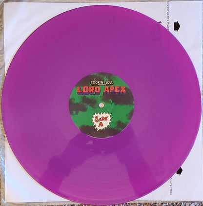 Cookin' Soul Presents  Lord Apex : Off The Strength (LP, Album, Ltd, Pur)