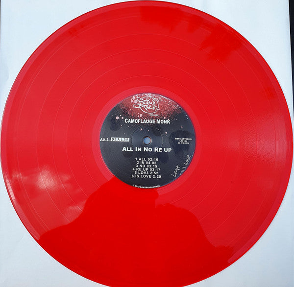 Camoflauge Monk : All In No Re Up (LP, Album, Ltd, Red)