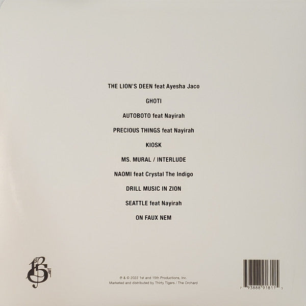 Lupe Fiasco : Drill Music In Zion (LP + LP, S/Sided, Etch + Album, Ltd, Blu)