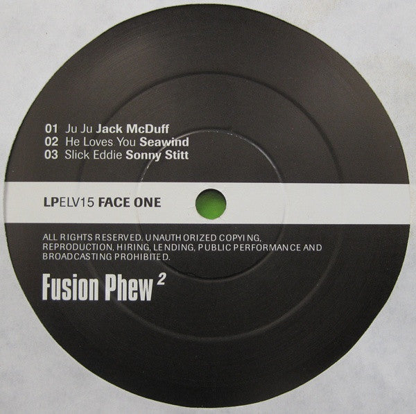 Various : Fusion Phew 2 (2xLP, Comp)