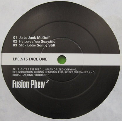 Various : Fusion Phew 2 (2xLP, Comp)