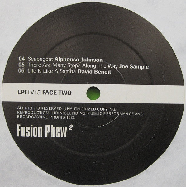 Various : Fusion Phew 2 (2xLP, Comp)