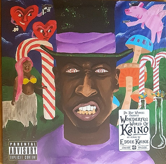 Eddie Kaine : Wonderful World Of Kaino (LP, Ltd, Num, Cle)