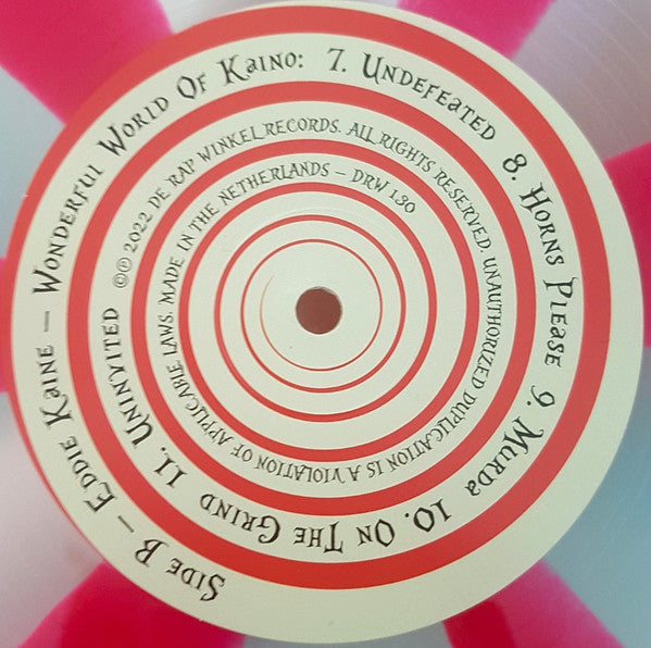 Eddie Kaine : Wonderful World Of Kaino (LP, Ltd, Num, Cle)
