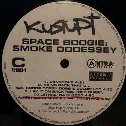 Kurupt : Space Boogie: Smoke Oddessey (2xLP, Album)