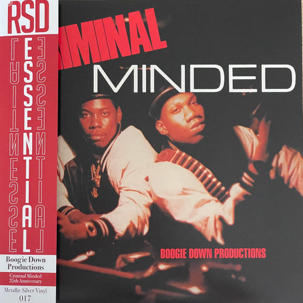 Boogie Down Productions : Criminal Minded (LP, Album, RSD, RE, Met)