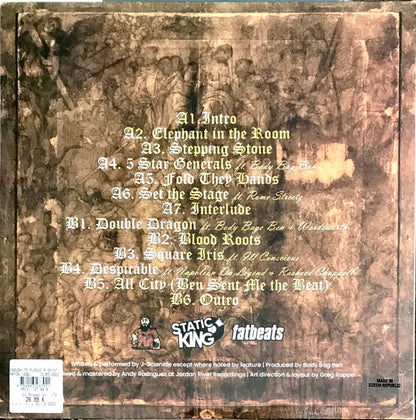Body Bag Ben, J Scienide : Enough To Plague A Saint (LP, Album)