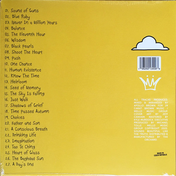 Apollo Brown : Clouds (LP, Album, Ltd, Bro)