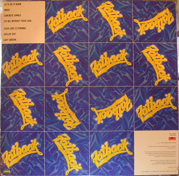 The Fatback Band : 14 Karat (LP, Album, 72 )
