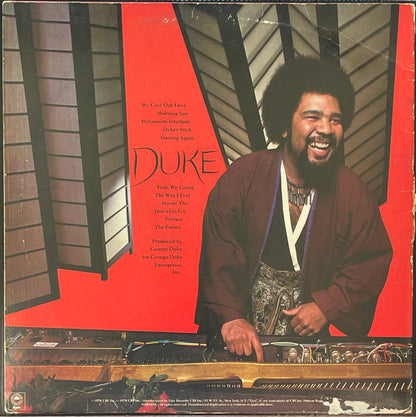 George Duke : Don’t Let Go (LP, Album, Pin)