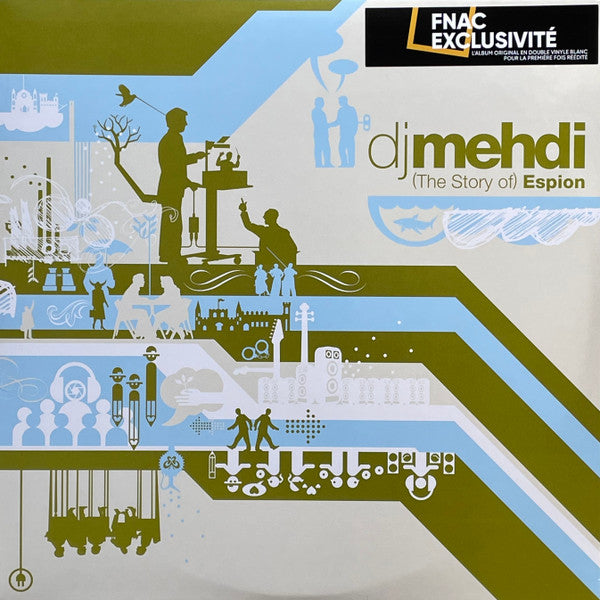 DJ Mehdi : (The Story Of) Espion (2xLP, Album, RE, Whi)