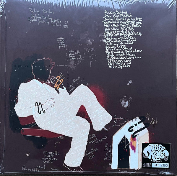 Camoflauge Monk : Pushing Buttons (LP, Album, Ltd, Num, Pin)