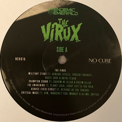 Endemic Emerald : The Virux (LP, Album)
