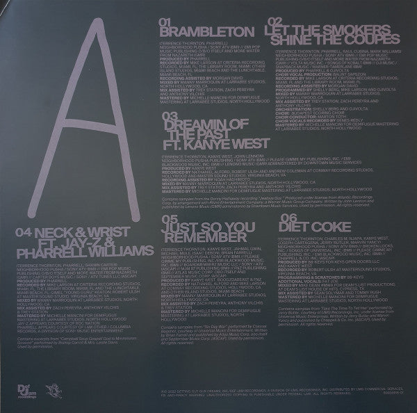 Pusha T : It's Almost Dry (LP, Album)