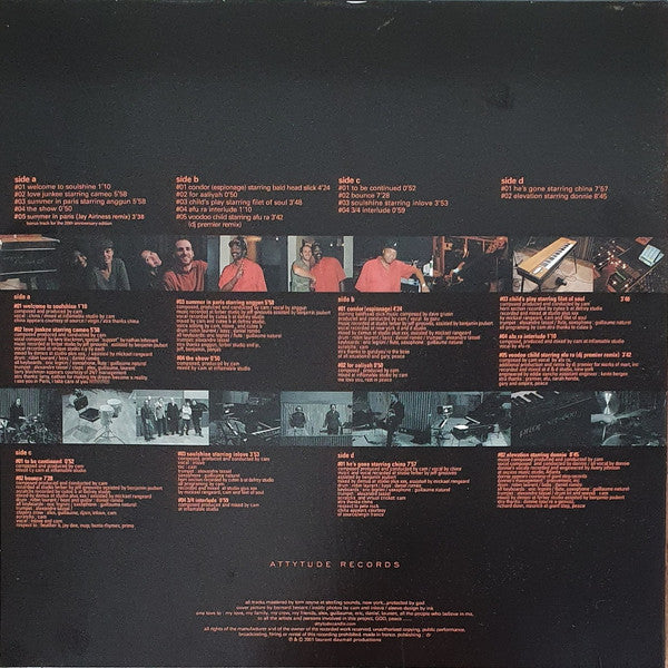 DJ Cam : Soulshine (2xLP, Album, RE, Ora)