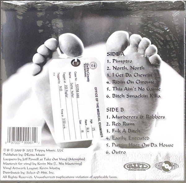 Three 6 Mafia Presents... Project Pat : Murderers & Robbers (LP, Album, Ltd, RE, Tra)