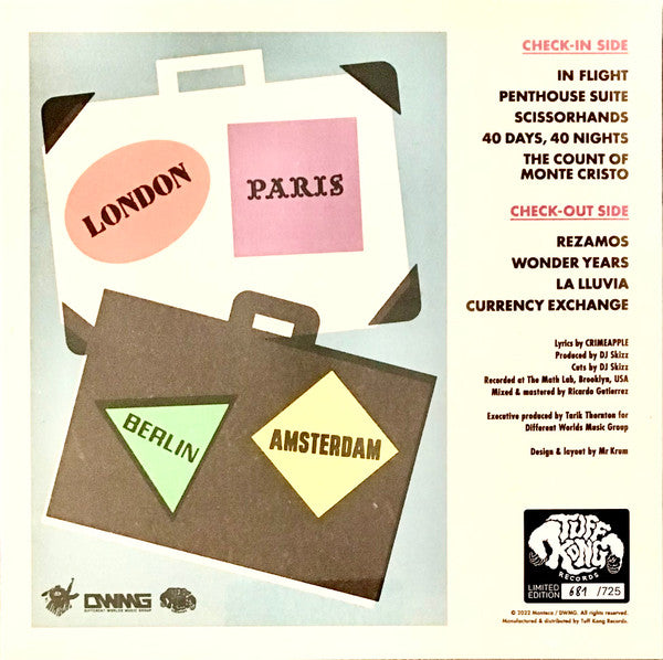 Crimeapple X DJ Skizz : Breakfast In Hradec  (LP, Ltd, Num, Mil)