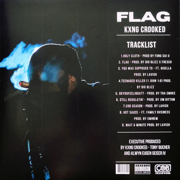 KXNG Crooked : Flag (LP, Bla)