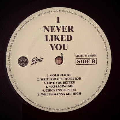 Future (4) : I Never Liked You (2xLP, Album)