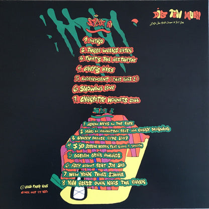 Lord Jah-Monte Ogbon & Twit One : Dis Tew Much (LP, Album)