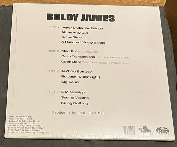 Boldy James & Real Bad Man : Killing Nothing. (2x12", Album)