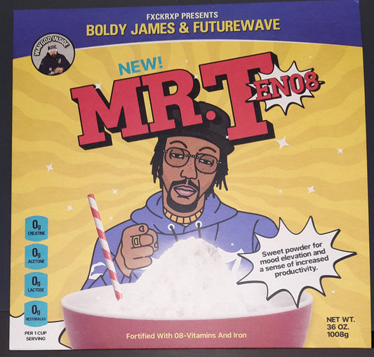 Boldy James & Futurewave (2) : Mr.Ten08 (LP, Album, Ltd, Red)