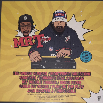 Boldy James & Futurewave (2) : Mr.Ten08 (LP, Album, Ltd, Red)
