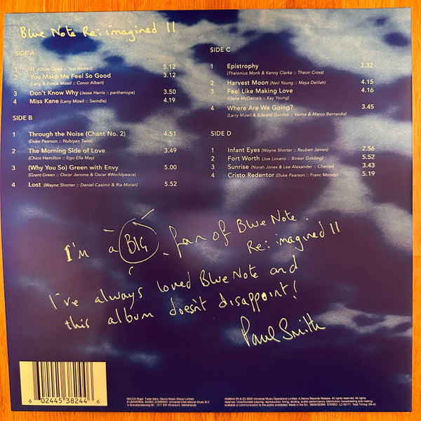 Various : Blue Note Re:imagined II (2xLP, Comp, Ltd, S/Edition, Pau)