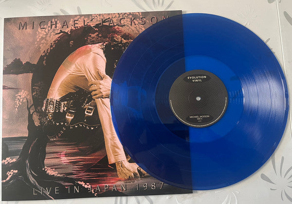 Michael Jackson : Live In Japan 1987 (LP, Ltd, Unofficial, Blu)