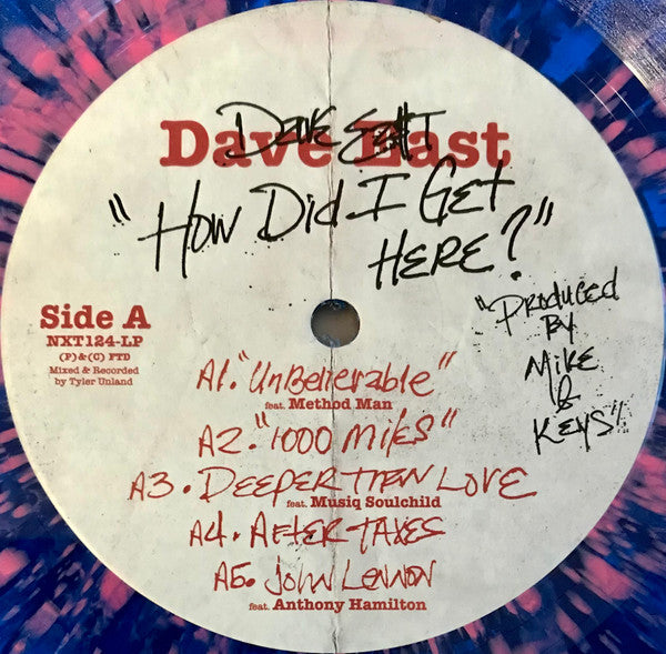 Dave East X Mike & Keys : How Did I Get Here? (LP, Album, Ltd, Blu)