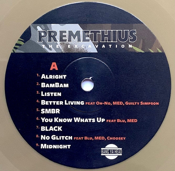 Premethius : The Excavation (LP, Album, Gol)