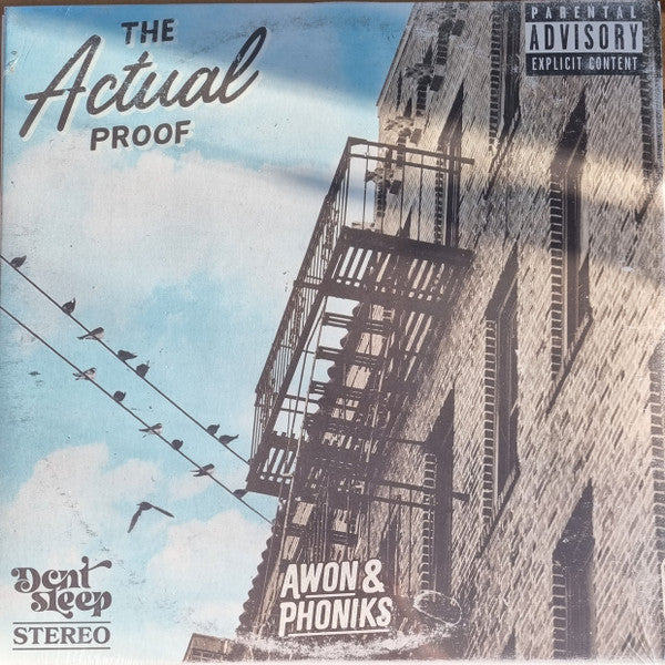 Awon & Phoniks : The Actual Proof (LP, Album, Ltd, RP, Ele)