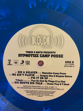Three 6 Mafia presents Hypnotize Camp Posse : Hypnotize Camp Posse (2xLP, Album, Ltd, Num, RE, Blu)