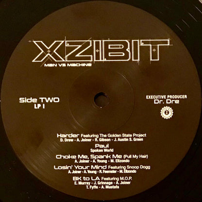 Xzibit : Man Vs Machine (2xLP, Album, RE, S/Edition, 20t)