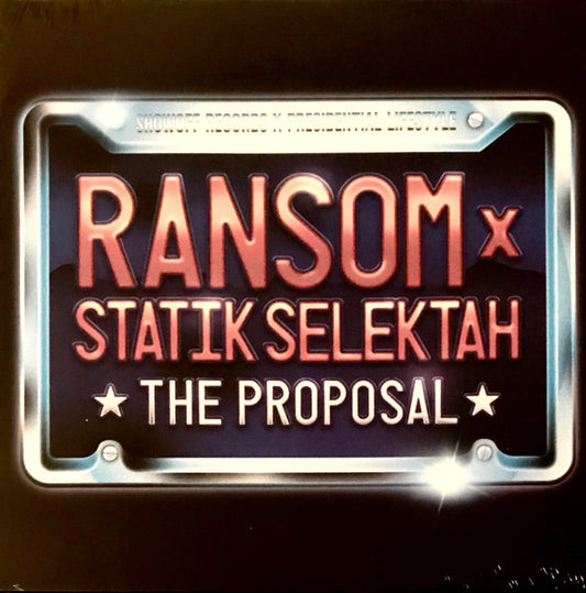 Ransom (5) X Statik Selektah : The Proposal (LP, Album, Ltd, Num, RE, Blu)