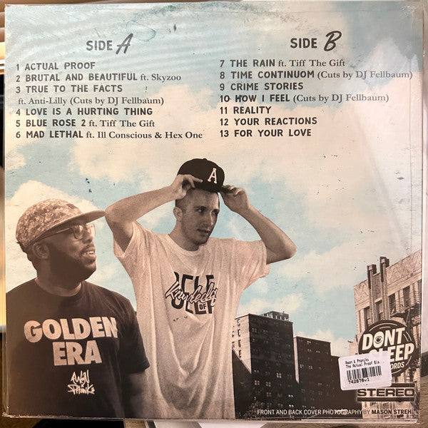 Awon & Phoniks : The Actual Proof (LP, Album, RE, RP)